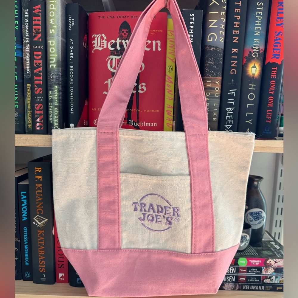 Trader Joe’s Mini Bag Easter Pink